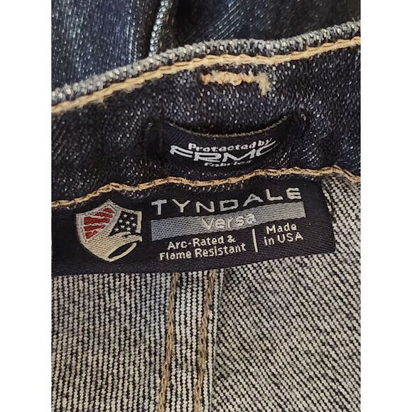 NWT Tyndale Flame Resistant Arc Rated Denim jeans Women's size 8 x 30 Straight - Picture 5 of 8